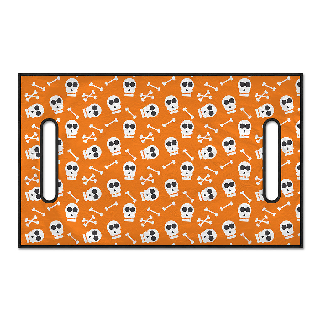Halloween Skull Pattern Print Golf Cart Seat Cover