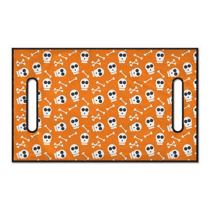 Halloween Skull Pattern Print Golf Cart Seat Cover