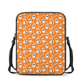 Halloween Skull Pattern Print Rectangular Crossbody Bag