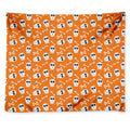 Halloween Skull Pattern Print Tapestry