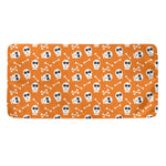 Halloween Skull Pattern Print Towel