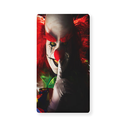 Halloween Smiling Clown Print Baby Crib Sheet