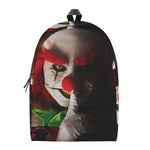 Halloween Smiling Clown Print Backpack