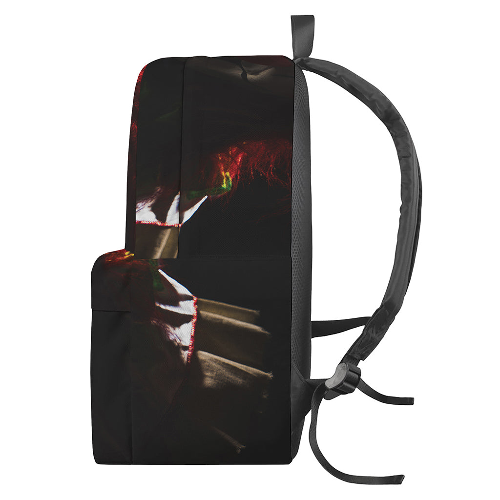 Halloween Smiling Clown Print Backpack