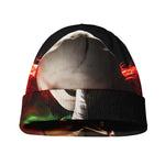 Halloween Smiling Clown Print Beanie