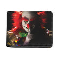 Halloween Smiling Clown Print Bifold Wallet