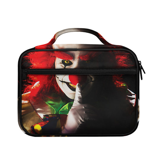 Halloween Smiling Clown Print Briefcase Bible Bag