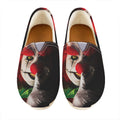 Halloween Smiling Clown Print Casual Shoes
