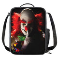 Halloween Smiling Clown Print Crossbody Lunch Bag