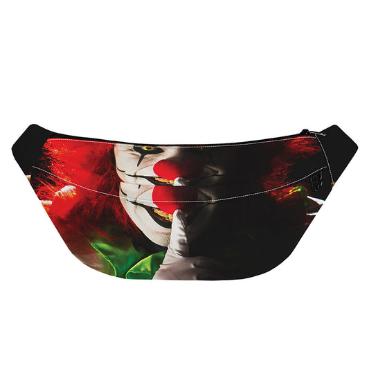 Halloween Smiling Clown Print Fanny Pack