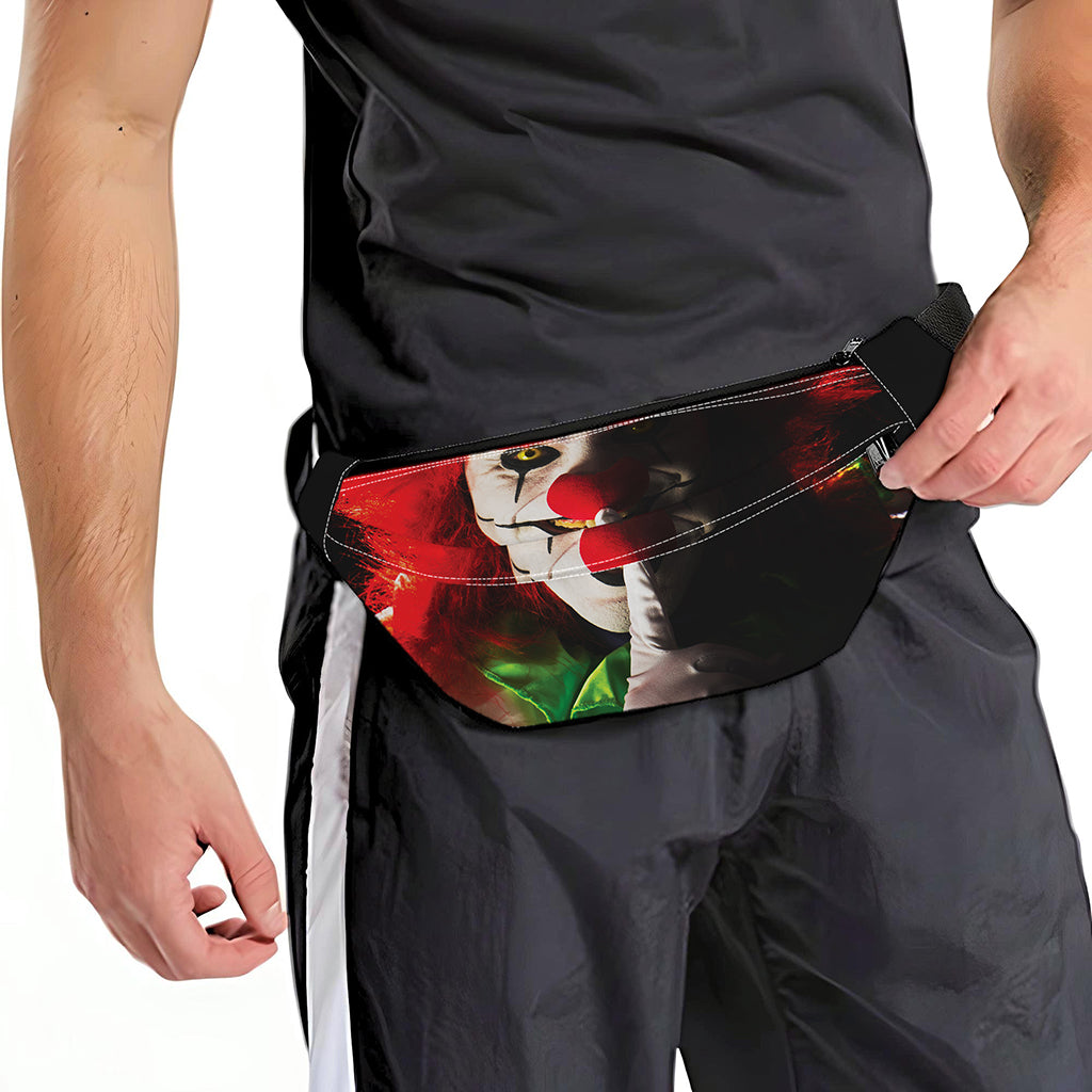 Halloween Smiling Clown Print Fanny Pack