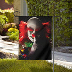 Halloween Smiling Clown Print House Flag
