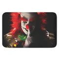 Halloween Smiling Clown Print Indoor Door Mat