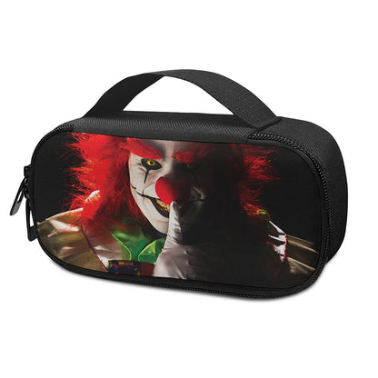 Halloween Smiling Clown Print Insulin Cooler Travel Case