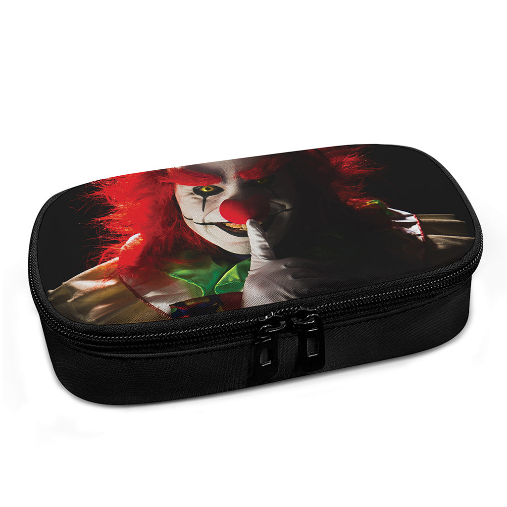 Halloween Smiling Clown Print Insulin Cooler Travel Case