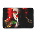 Halloween Smiling Clown Print Kitchen Mat