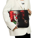 Halloween Smiling Clown Print Laptop Sleeve