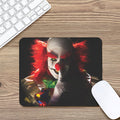 Halloween Smiling Clown Print Mouse Pad