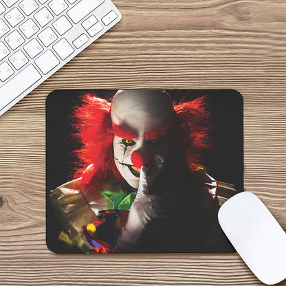 Halloween Smiling Clown Print Mouse Pad