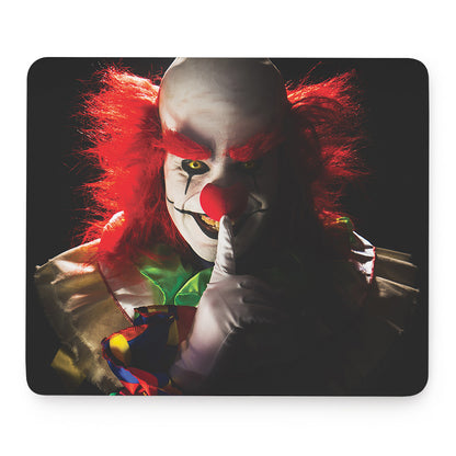 Halloween Smiling Clown Print Mouse Pad