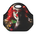 Halloween Smiling Clown Print Neoprene Lunch Bag