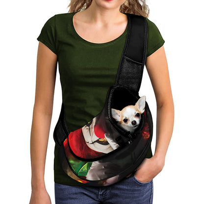 Halloween Smiling Clown Print Pet Sling Carrier