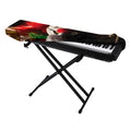 Halloween Smiling Clown Print Piano Keyboard Cover