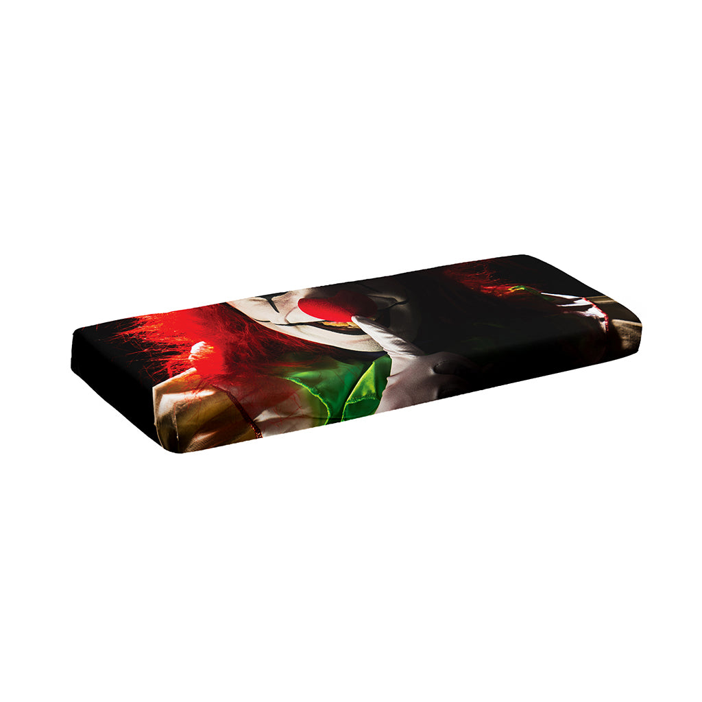 Halloween Smiling Clown Print Piano Keyboard Cover