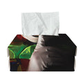 Halloween Smiling Clown Print Rectangle Tissue Box Cover