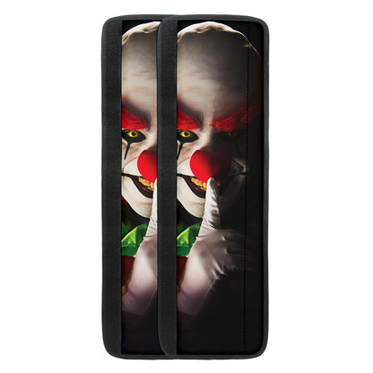 Halloween Smiling Clown Print Refrigerator Handle Covers
