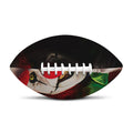 Halloween Smiling Clown Print Rugby Ball