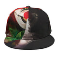 Halloween Smiling Clown Print Snapback Cap