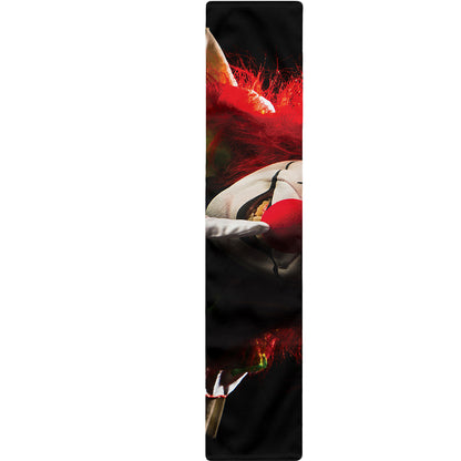 Halloween Smiling Clown Print Table Runner