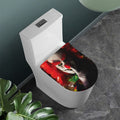 Halloween Smiling Clown Print Toilet Lid Cover