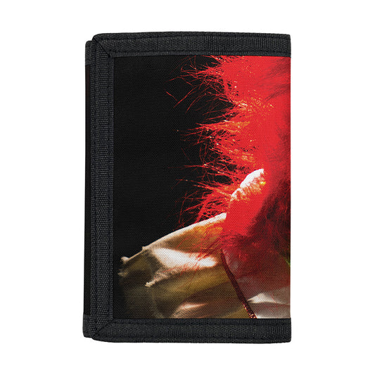 Halloween Smiling Clown Print Trifold Wallet