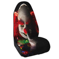 Halloween Smiling Clown Print Waterproof Car Seat Cover