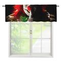 Halloween Smiling Clown Print Window Valance