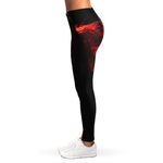 Halloween Smiling Clown Print Women's Leggings