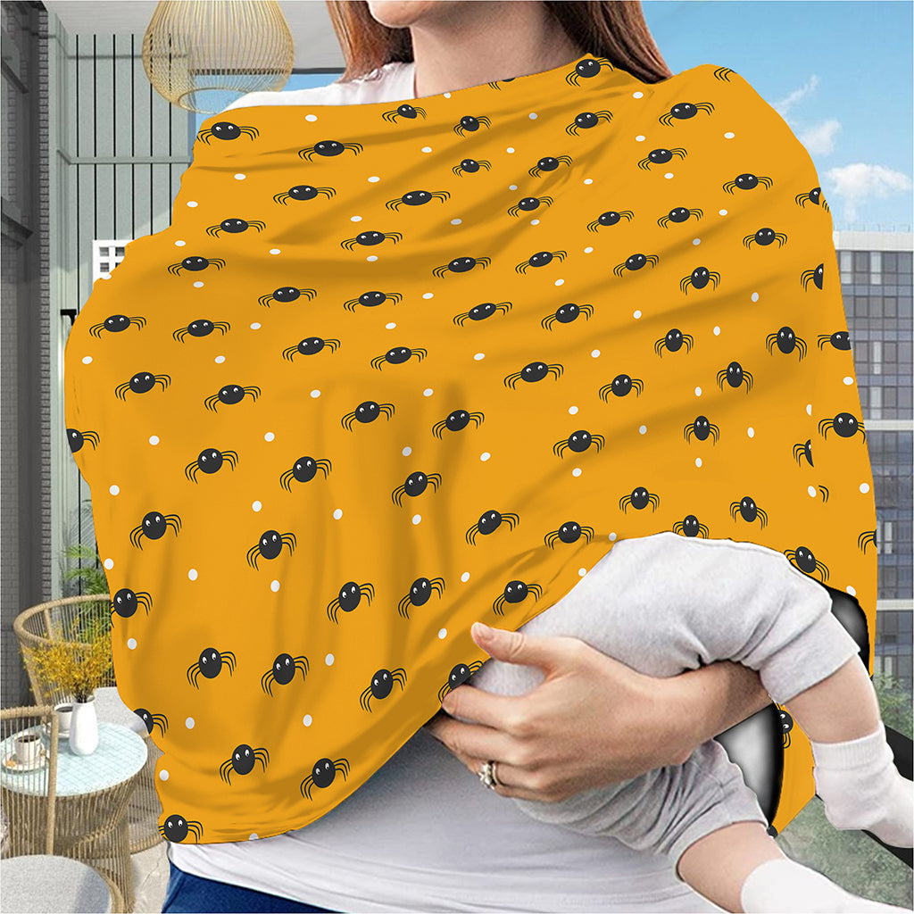 Halloween Spider Pattern Print Baby Seat Cover