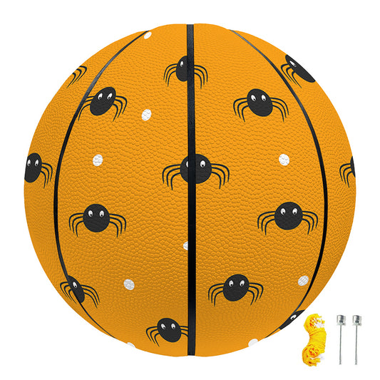 Halloween Spider Pattern Print Basketball