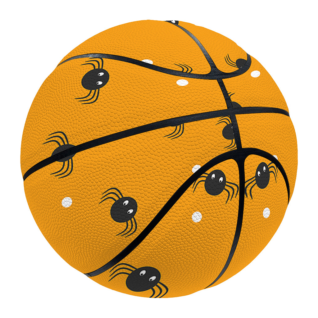 Halloween Spider Pattern Print Basketball