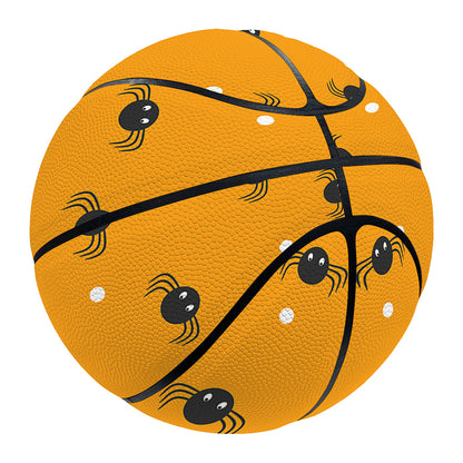 Halloween Spider Pattern Print Basketball