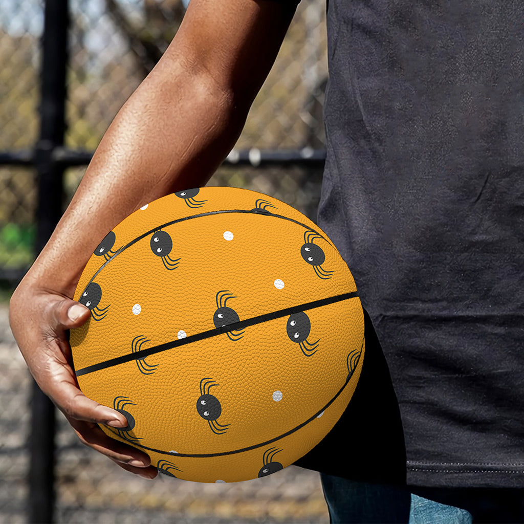 Halloween Spider Pattern Print Basketball