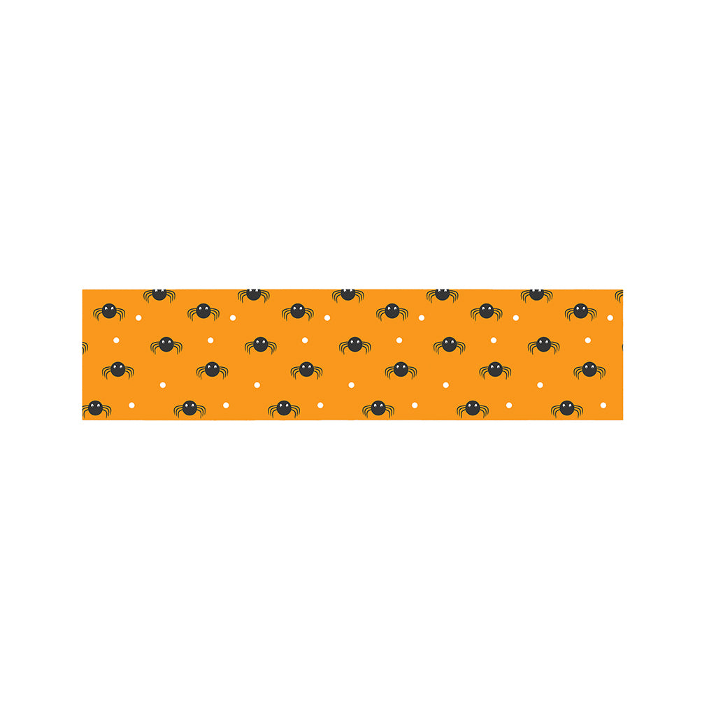 Halloween Spider Pattern Print Bed Runner