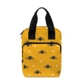 Halloween Spider Pattern Print Bible Tote Bag