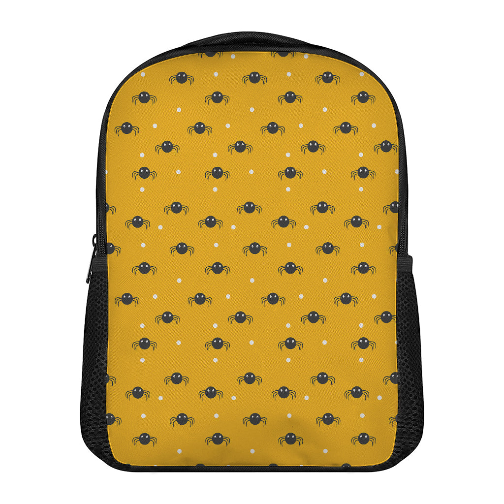Halloween Spider Pattern Print Casual Backpack