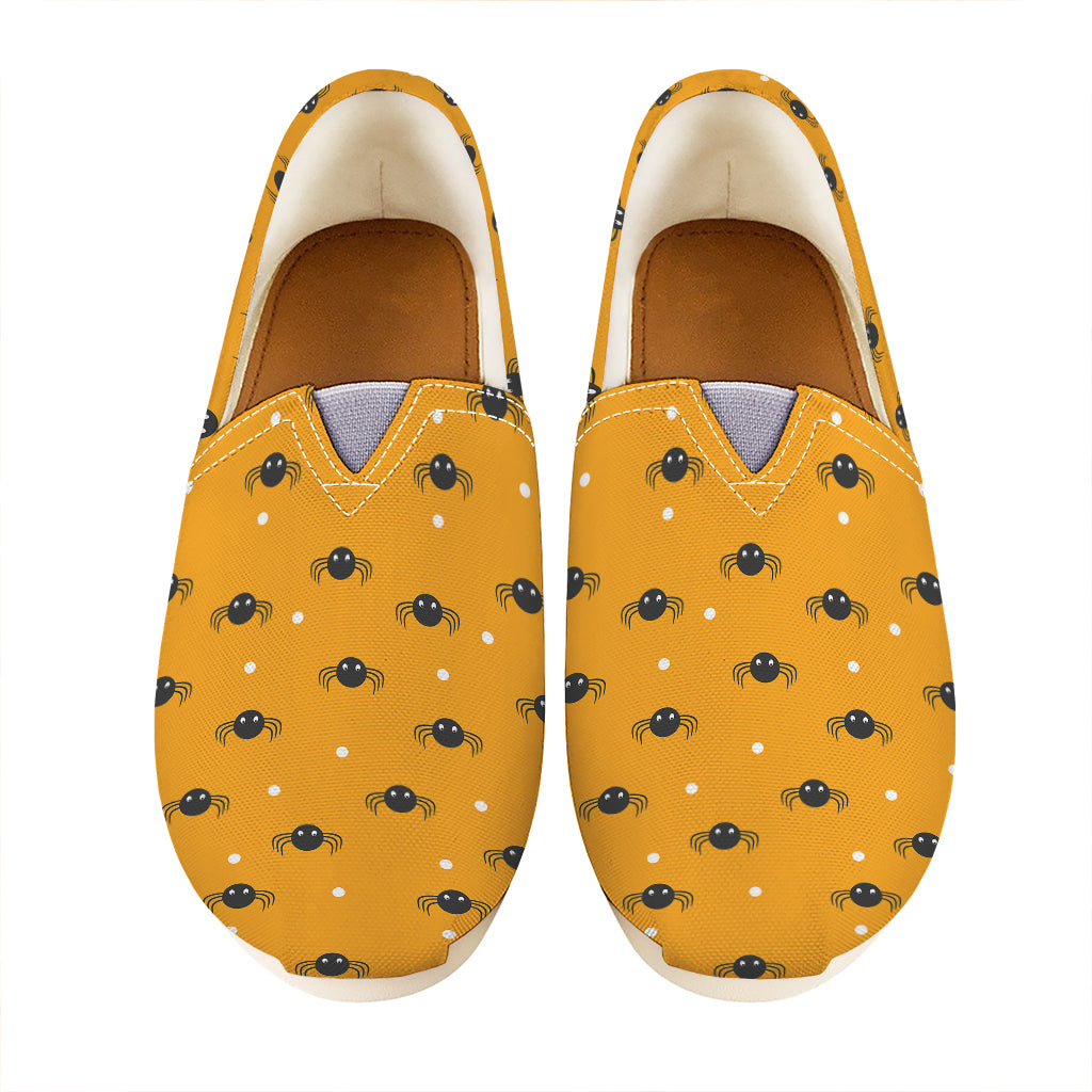 Halloween Spider Pattern Print Casual Shoes