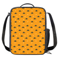 Halloween Spider Pattern Print Crossbody Lunch Bag
