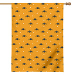 Halloween Spider Pattern Print House Flag