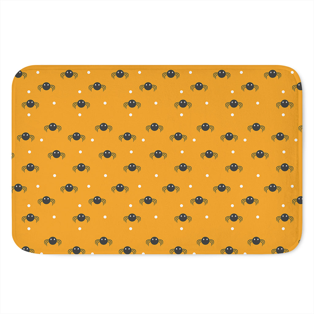 Halloween Spider Pattern Print Indoor Door Mat